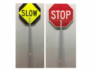 Stop / Slow Reflective Paddle